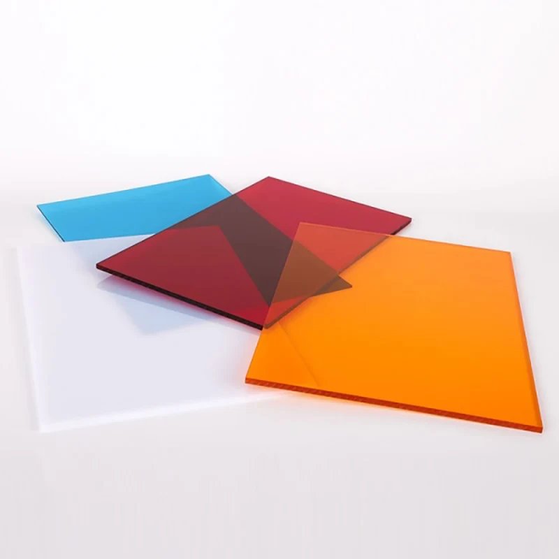 Tea Brown Coated Acrylic Sheet